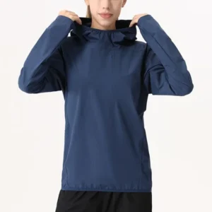 Men Muscle Quick Drying Training T-Shirt Bodybuilding Gym Tees Outdoor Running Jogging Hoodie Casual Elastic Sportswear