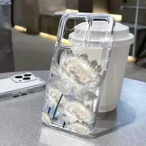 Lotus Flower Phone Case For Samsung A55 A35 A54 5g A56 A52 A15 Case S25 Ultra S24 S23 FE A53 A34 A25 A32 A16 A26 A24 A36 Cover