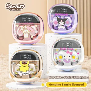 Sanrio TWS Earbuds BL47 Hello Kitty Bluetooth 5.4 Headphones Kawaii Kuromi Wireless Headsets Noise Reduction Long Battery Life