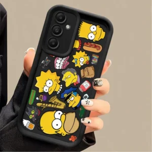 phone case for Samsung Galaxy A55 A52 A33 cases A24 A15 A12 A23 A22 5G A54 A52s A53 A14 funda Cover Homer Jay Disney The Simpson