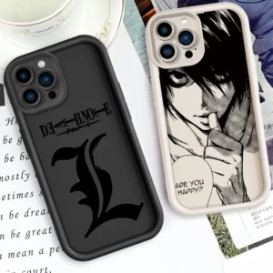 Anime Death Note Comics Eye Ladder For Apple iPhone 15 14 13 12 11 XS XR X Pro Max Plus Funda Phone Case