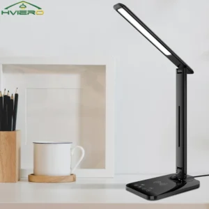 LED Folding Desk Lamp Led USB 5V Timing Eye Guard Protection For Home Night Reading Bedside Living Room Charging Table Lighting
