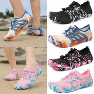 36-46# Unisex Outdoor Aqua Shoes Couples Vacation Seaside Barefoot Swim Shoes Beach Volleyball Shoes Indoor Fitness Yoga Shoes