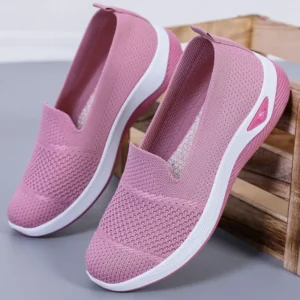 Women's Sneaker Loafers Tennis Femimino Ladies Slip On Breathable Sports Shoes Designer Barefoot Shoes Ballet Flats