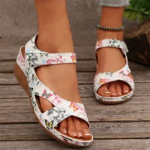 Summer Sandals Women Shoes Non-Slip Shoes Woman Soft Sandals Woman Wedge Sandals For Women Retro Sandal Women Footwear Female