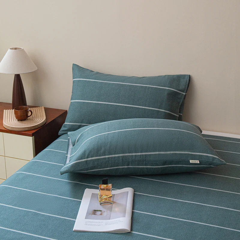 "100% Cotton Thickened Bed Sheet Plant Flowers Printed Single Double Top King Sheets Pure Cotton Single Size Kids Bed Linen " - Image 6