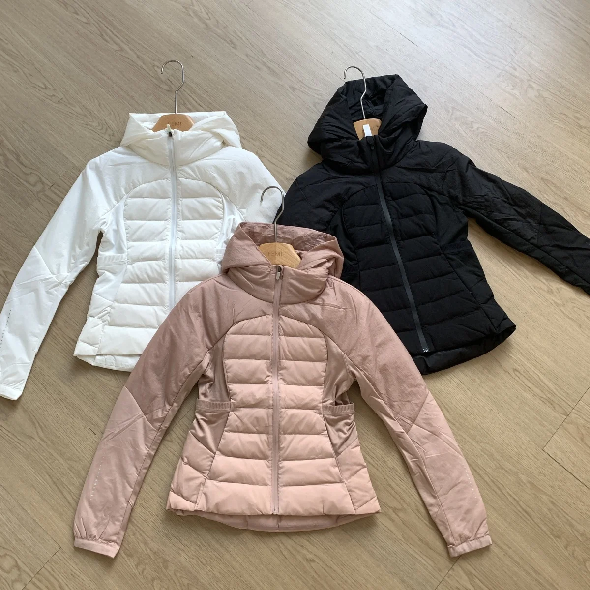 Women's Ultra Light Down Jacket 90% White Duck Down Female Slim Fit Down Yoga Lulu Trendy Portable Hoodie Outwear Coats DJ03 - Image 2